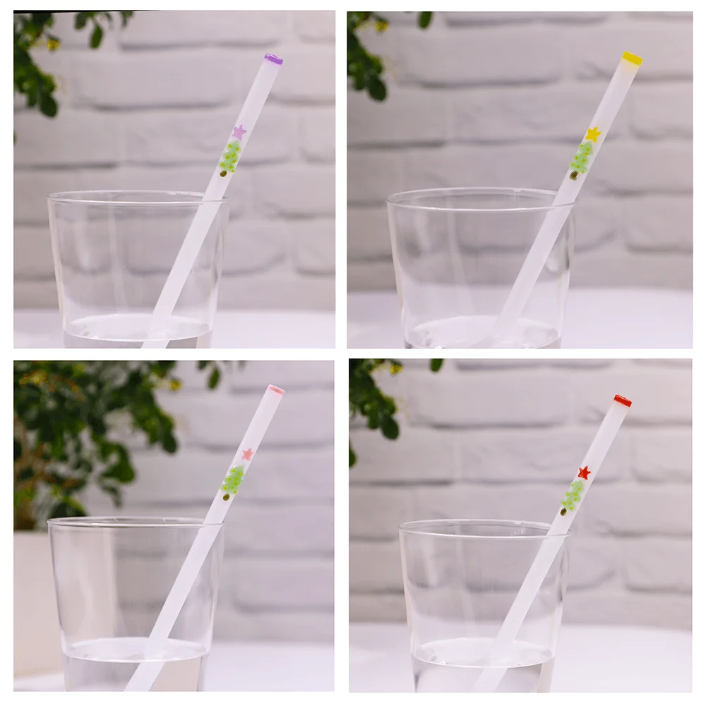 Doctorbee cool drinking straws New top seller borosilicate glass straw custom reusable straws