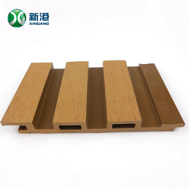 Decorative Wall Panels Wooden Grain PVC Wpc Wall Panels Designs for Decoration