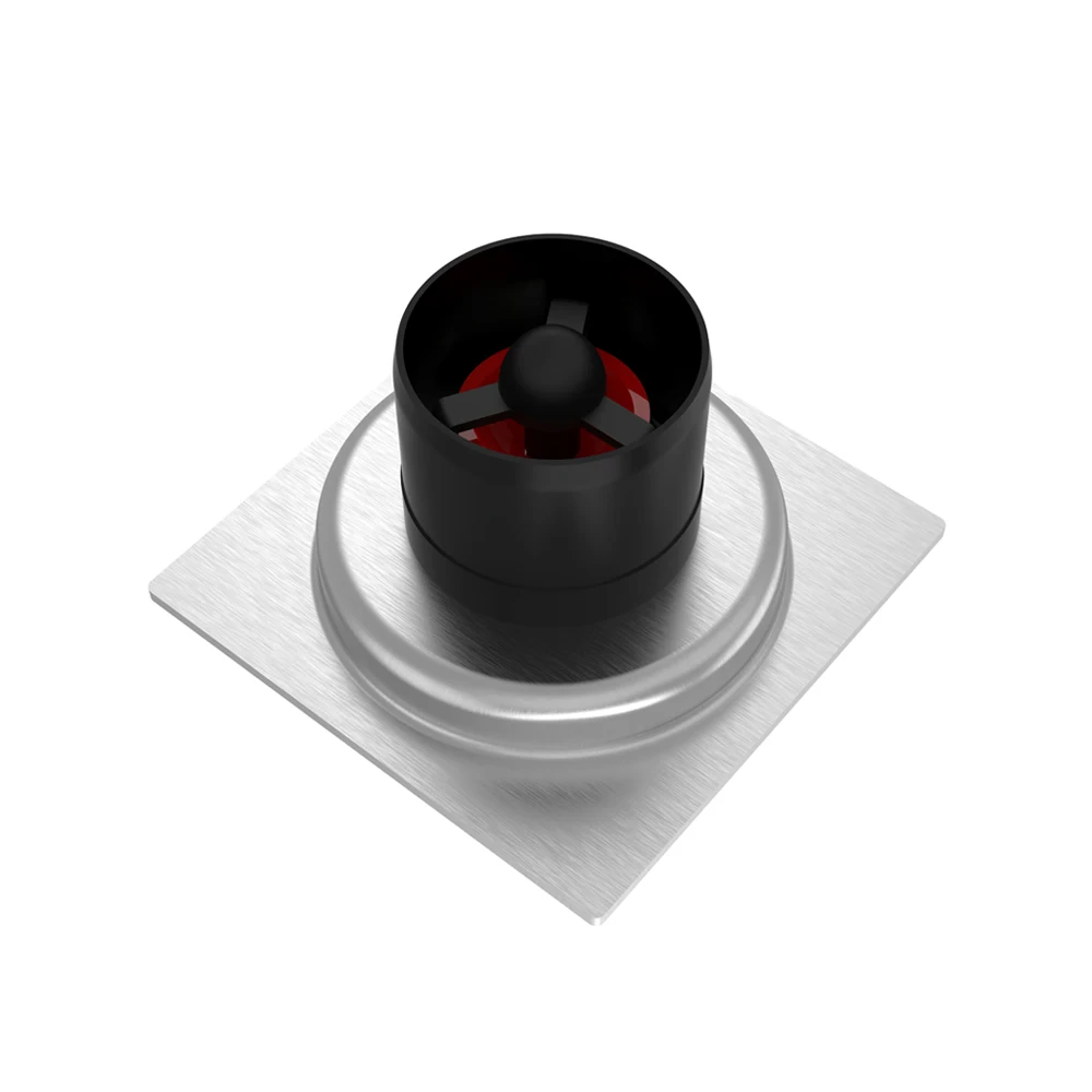 Dual-use Washing Machine Drainage Floor Drain Square Anti-overflow Deodorant Floor Drain for Bathroom