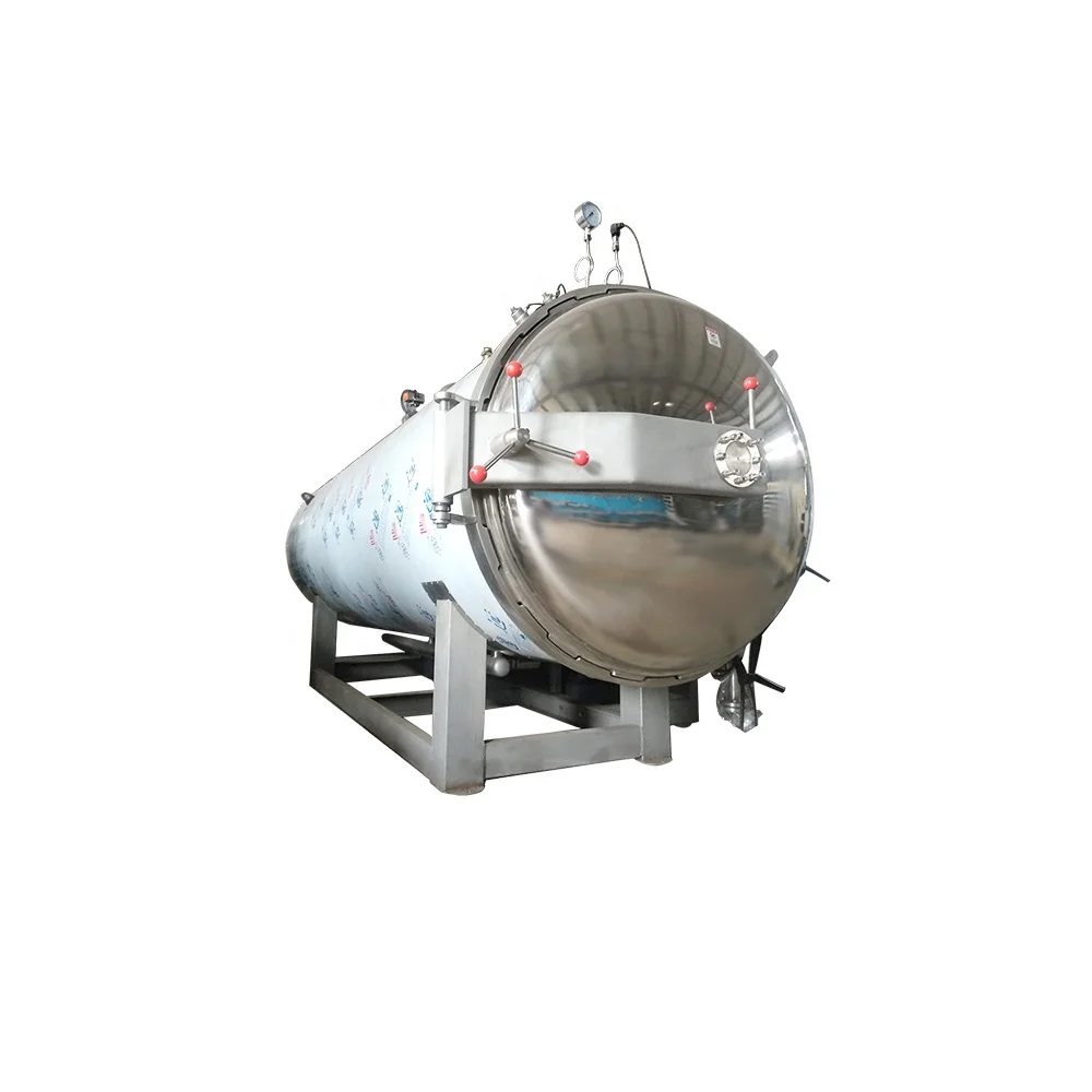 New China Manufacturer 200L Carbon Fiber Mini Small 150 liter 100 liter Horizontal Autoclave For Canned Food