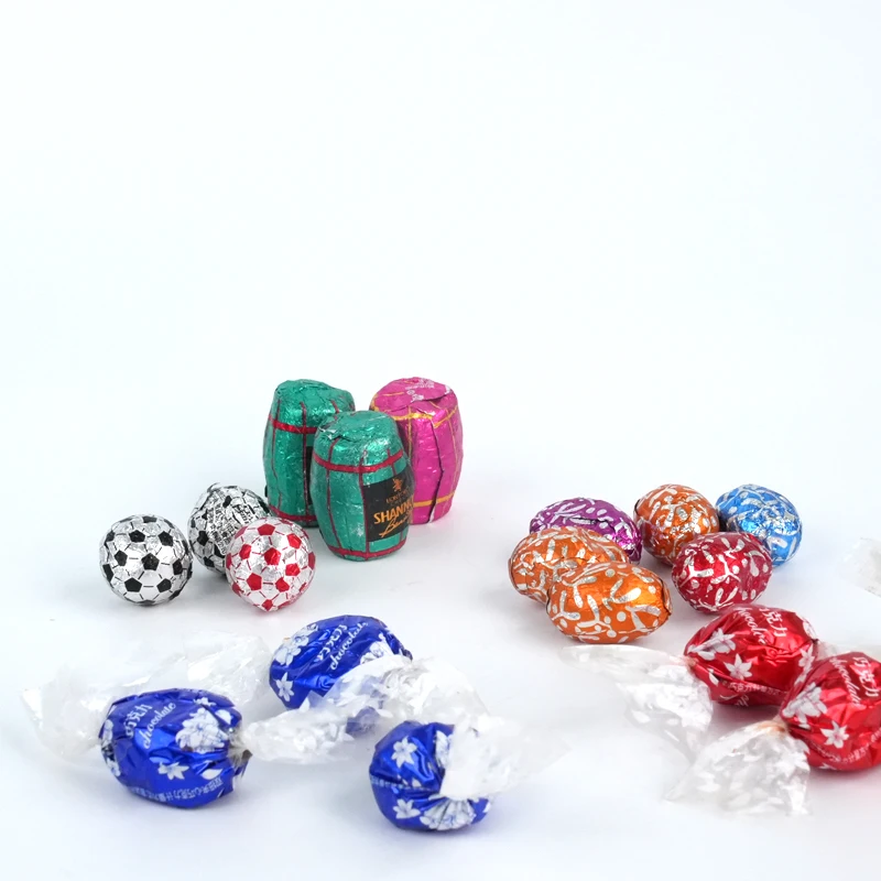 Customized professional Aluminium Foil food paper wrapper packaging supplier food Candies and Chocolate food grade Packaging
