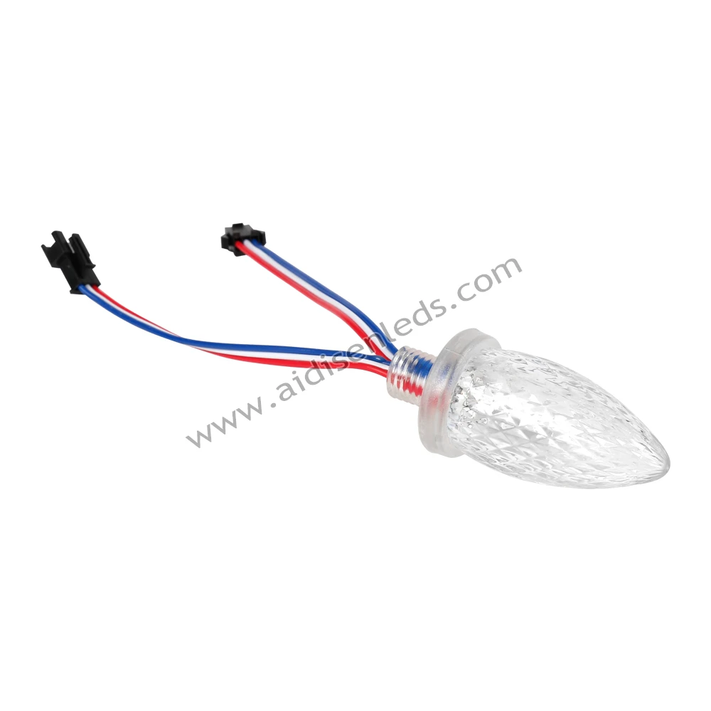 Горячая Распродажа водонепроницаемый UCS1903 DC12V Смарт полноцветный Programble кабошон светодиодов rgb светодиодные точечные светильники для парк
