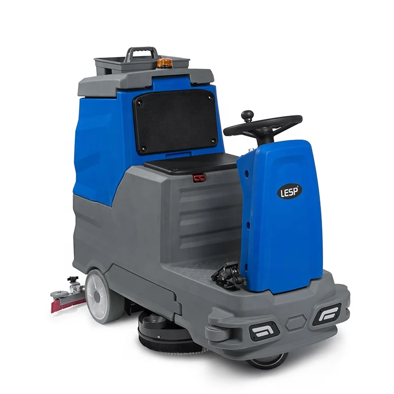 Floor Sweeper Scrubber SJ800 Automatic Floor Scrubber Latest Collection Reliable Quality Domestic Floor Scrubber Machine