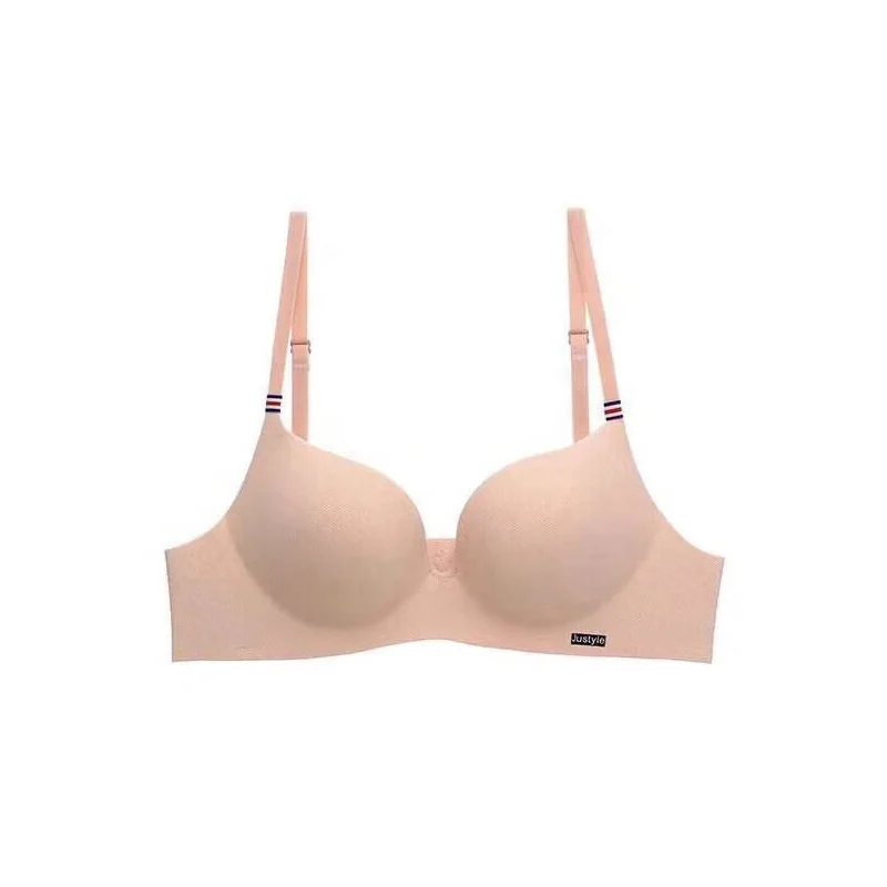 
1958 Hot Sale Ladies Comefortable Wireless Seamless Push Up Bra 