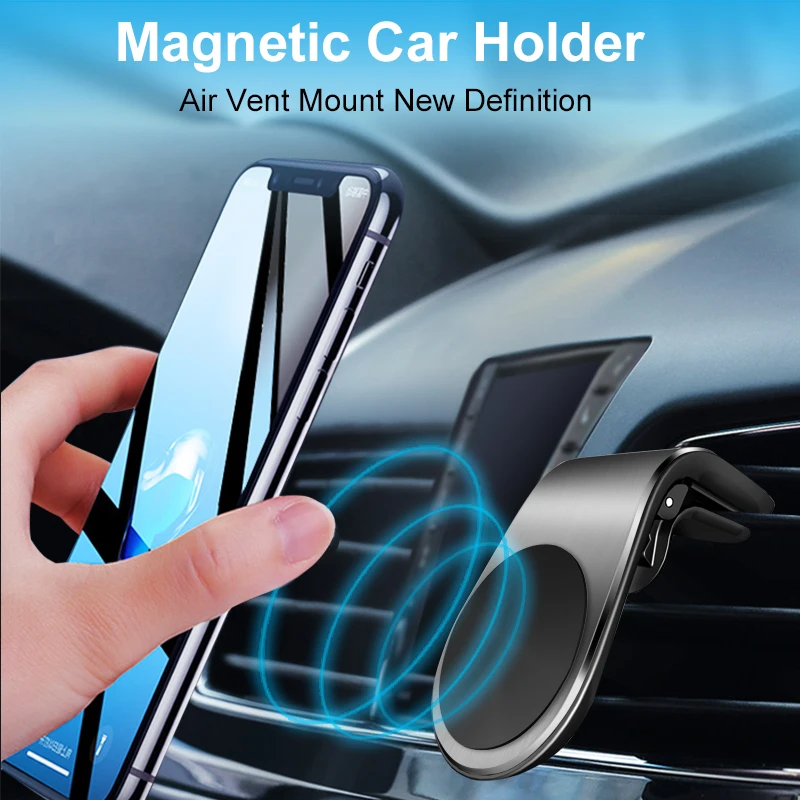 
Amazon is hot! Universal magic mobile phone magnetic suction car bracket vent clip holder 