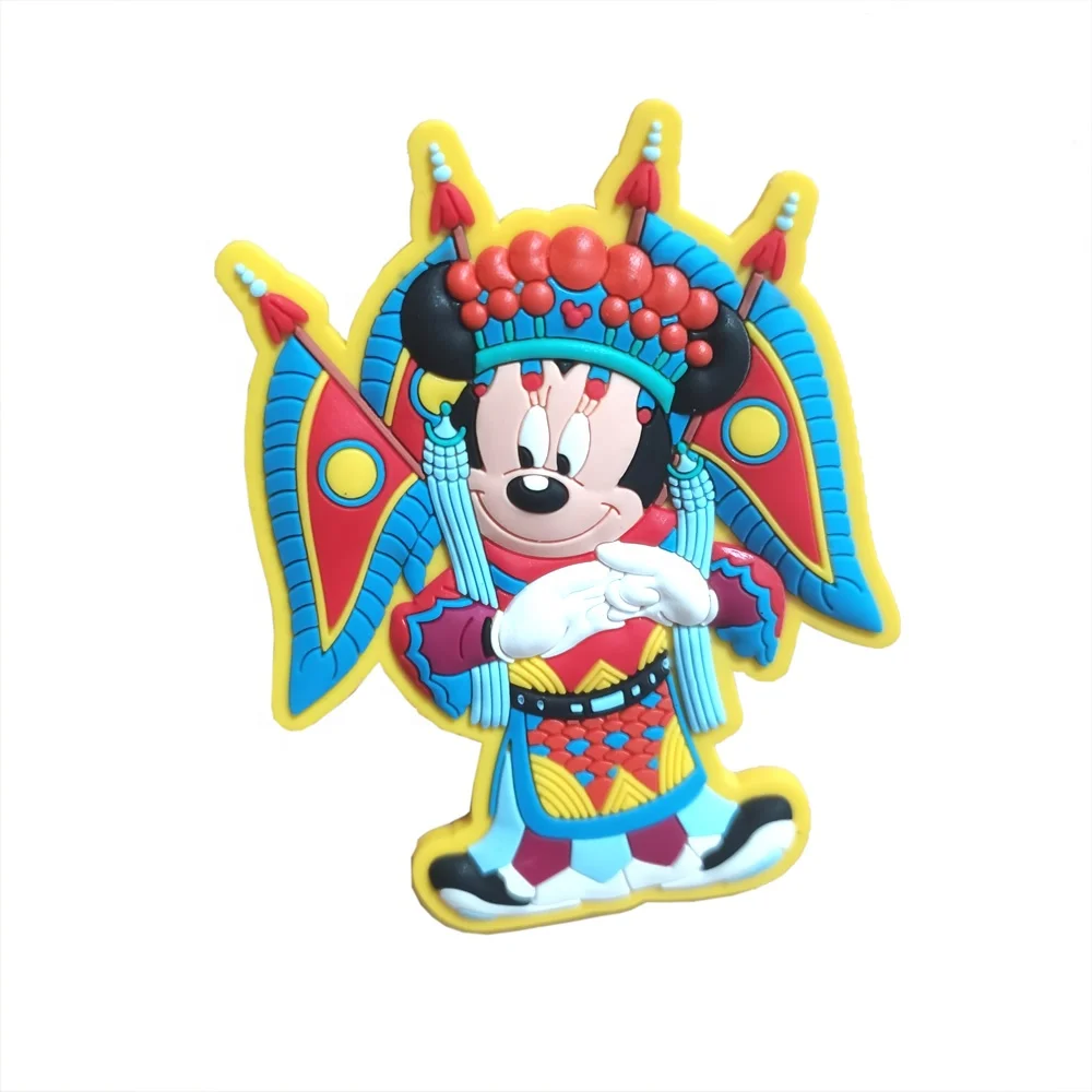 OEM Promotional Gift Cartoon Custom logo Refrigerator Magnet PVC Competitive Price Rubber 2D 3D Soft PVC Fridge Magnet