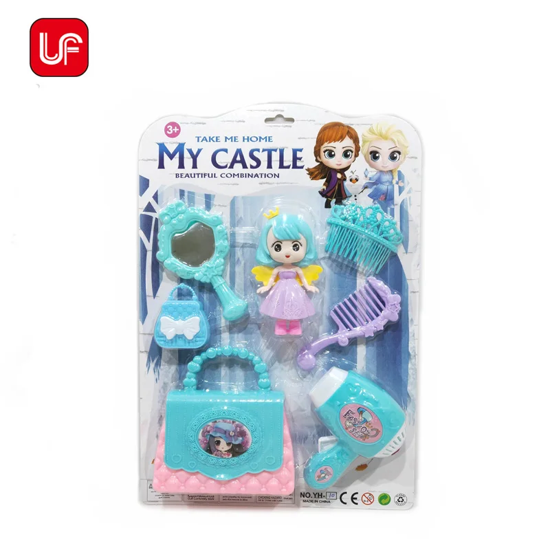 Toys Wholesale Best Gift Girl Toys Beauty Dressing Set Princess Toys Nice Doll With Accessory