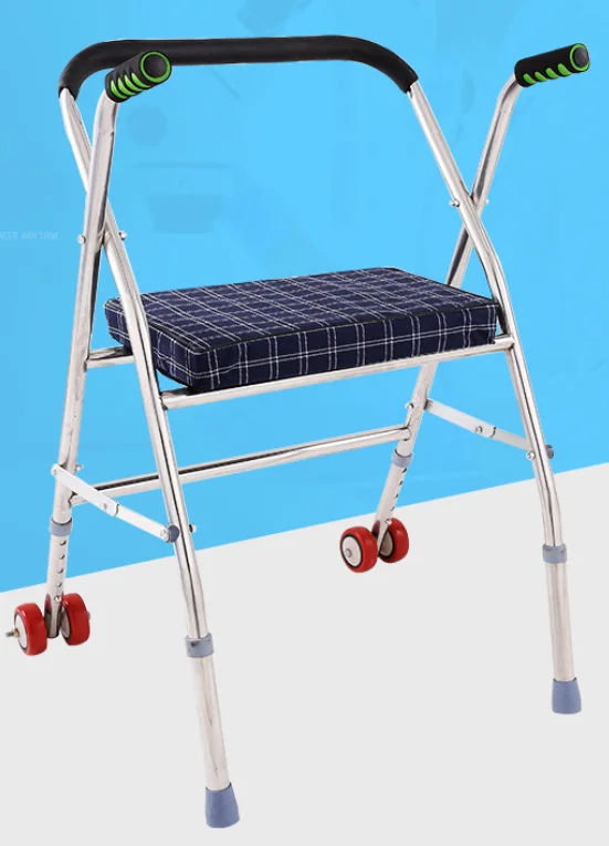 2022 China Hot Sale High Quality Walk Aid for The Elderly Non-Slip Crutches Aluminum Alloy Folding Walking Stick Walking Cane