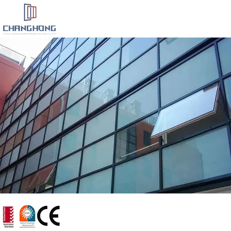 Customizable Aluminium Cladding Price Steel Glass Panel Windows and Doors Curtain Exterior Cladding Wall