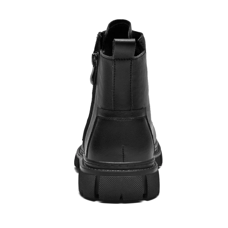 arcx Brown Cowhide Leather Martins/ Sports Biker Shoes for Men/ Cool Retro Style Breathable Motorcycle Riding Racing Boots
