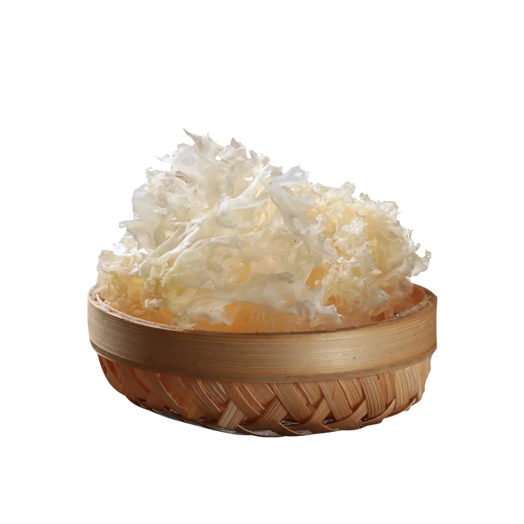 Оптовая продажа 100% натуральный сушеный гриб Tremella Fuciformis для выращивания снега тремелла Серебряный грибок ушей белый