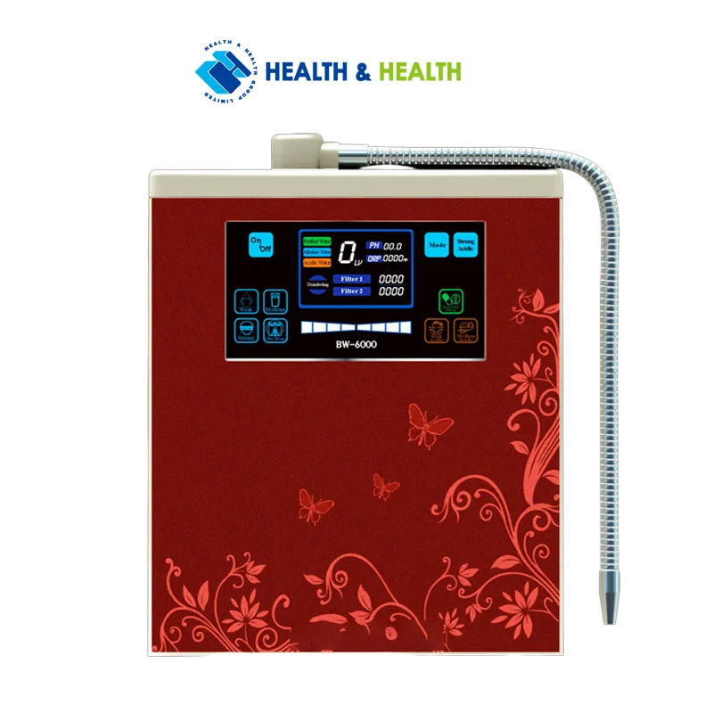 Multifunctional pH Coated Titanium Plates desktop water purifier