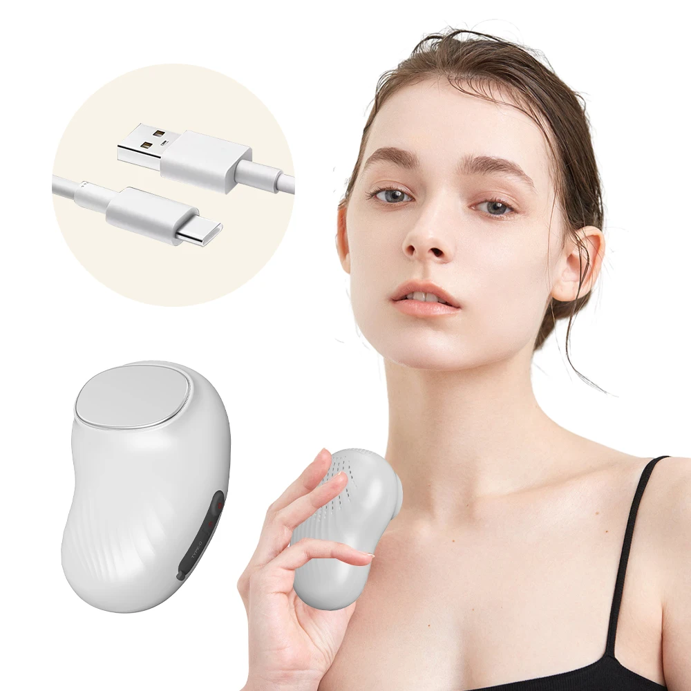 2024 New Product Trending Products Electric Eye Massager Hot And Cold Beauty Device Massage Women Skincare Ice Cold Eye Massage