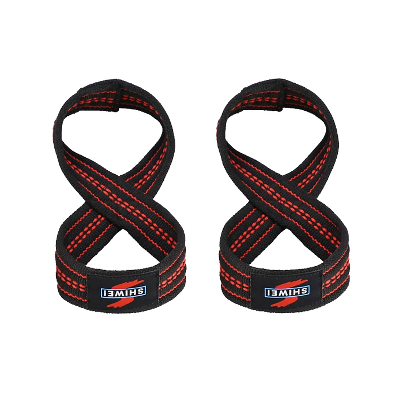 KS-6015#Custom logo adjustable gymnastic fitness weight lifting gym weightlifting wrist strap