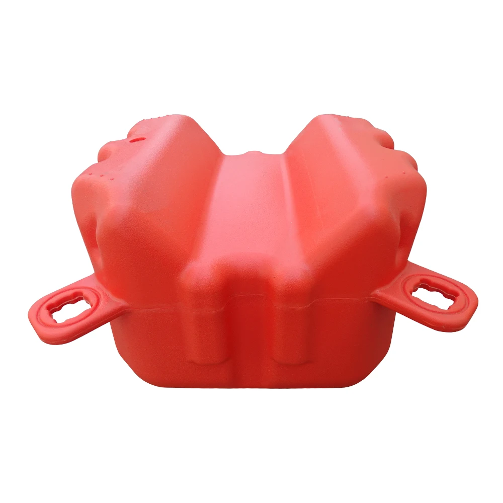 Modular HDPE Plastic Cube 500* 500*400Mm Floating Dock Pontoon Inflatable Amusement Platform Jet Ski Dock