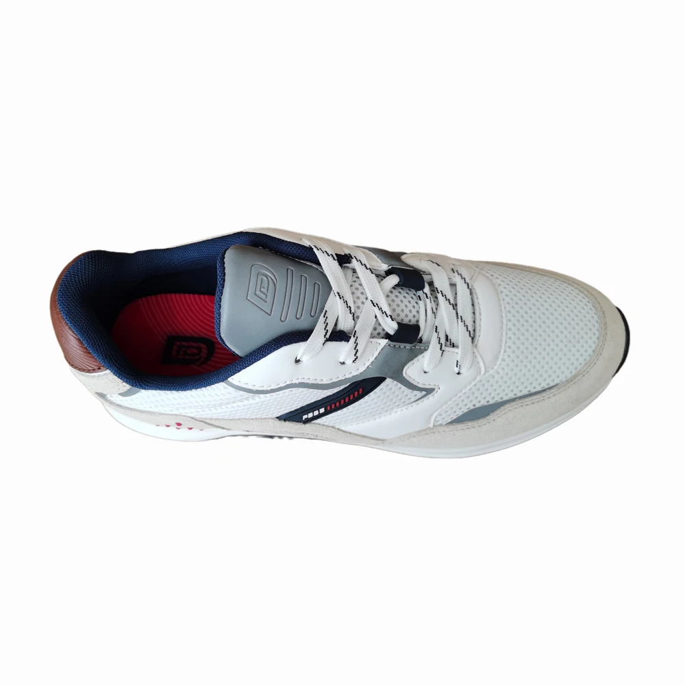 2021 Wholesale Custom brand Stylish low cut Soft Breathable Running White Sneakers Men Casual Sport Shoes