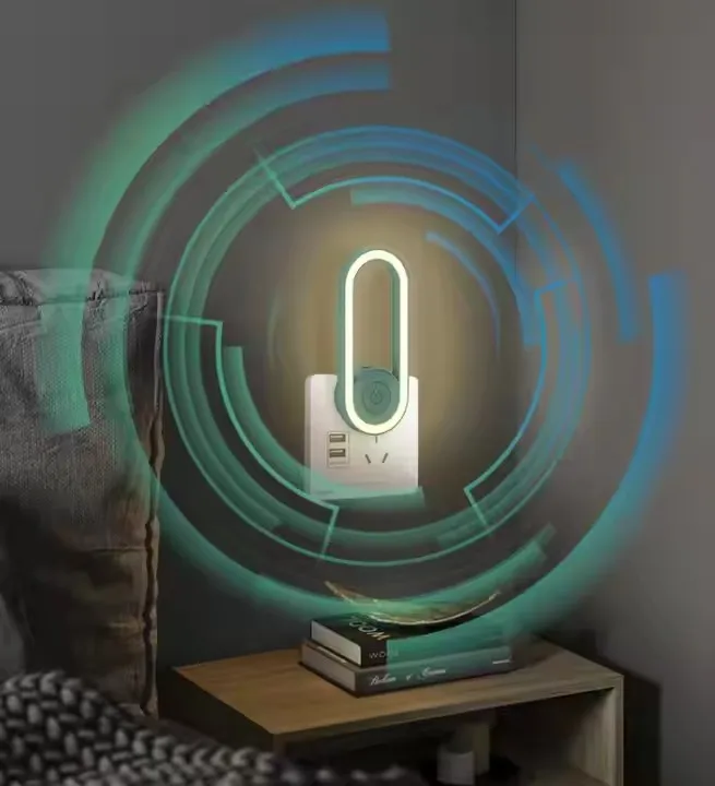 Household Ultrasonic Electronic Mosquito Repellent Multifunctional Pest Prevention Night Light Killing The Mosquitoes Killer