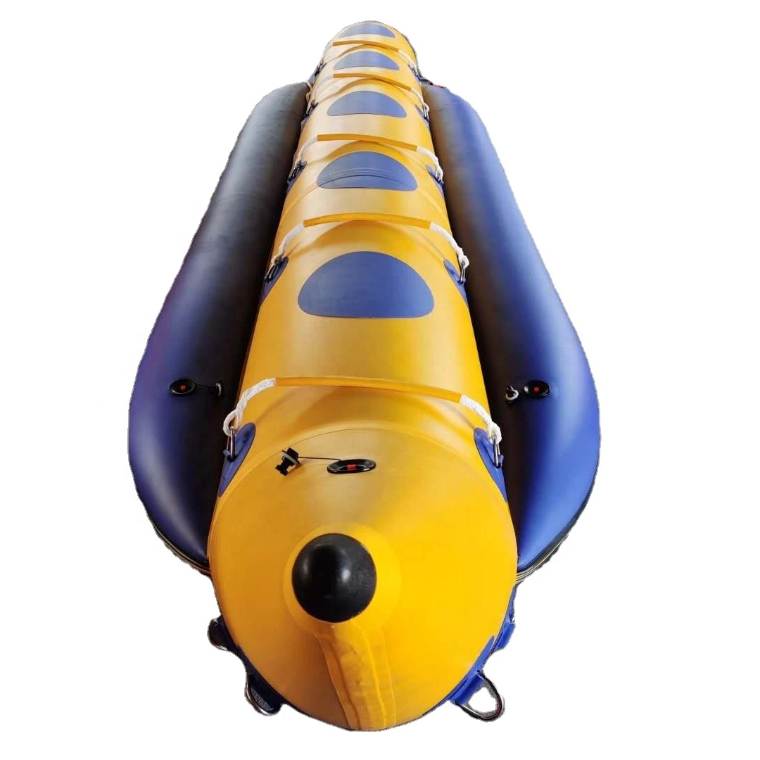 5 persons inflatable towing boat ice skating crafts waterplay crafts