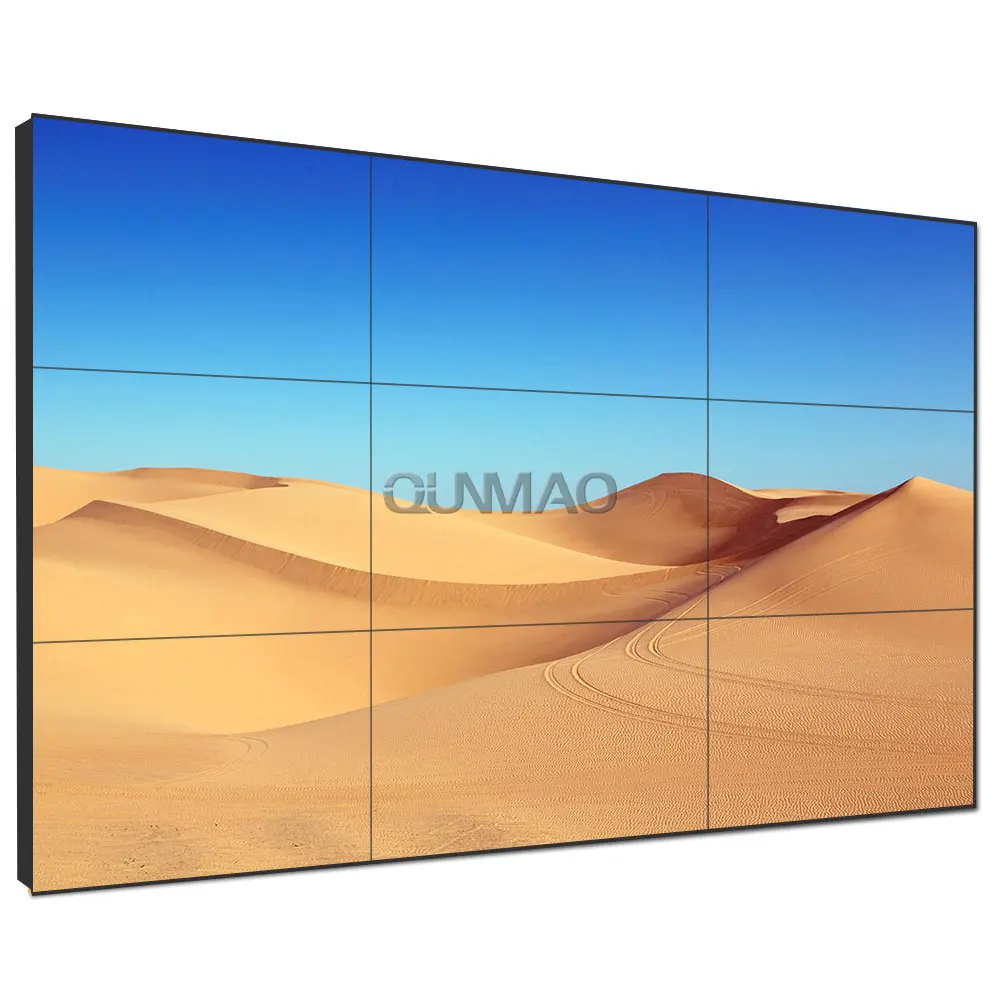 Indoor P2.5 640x480mm HD LCD Panels High Definition Conference Hall Fine Pixel Pitch LCD video wall LCD display panel