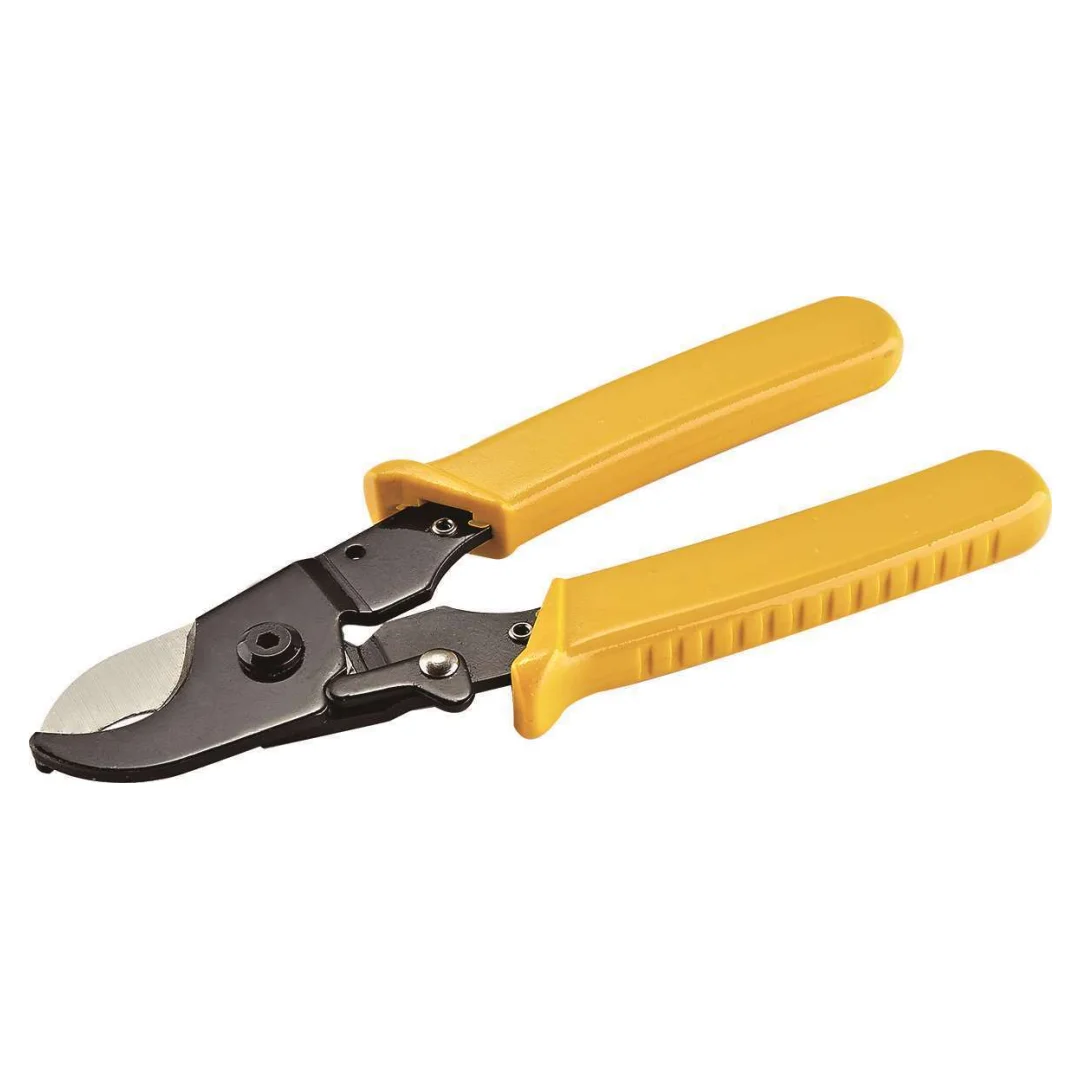 Round Cable and Wire Cutter Multi-Conductor Cable up to 10.5mm and Solid or Standard Wire up to 8AWG