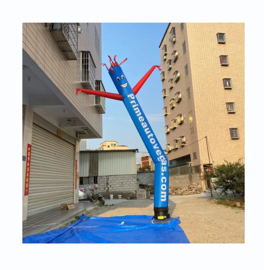 BOYAN Custom print advertising outdoor one foot air dancer santa mini inflatable dancer