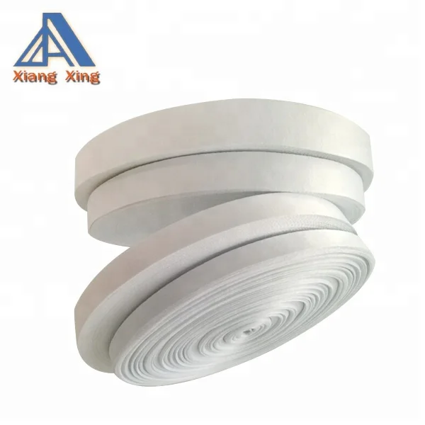 
Customized Sublimation Polyester White Printing blank Webbing Lanyard in rolls 