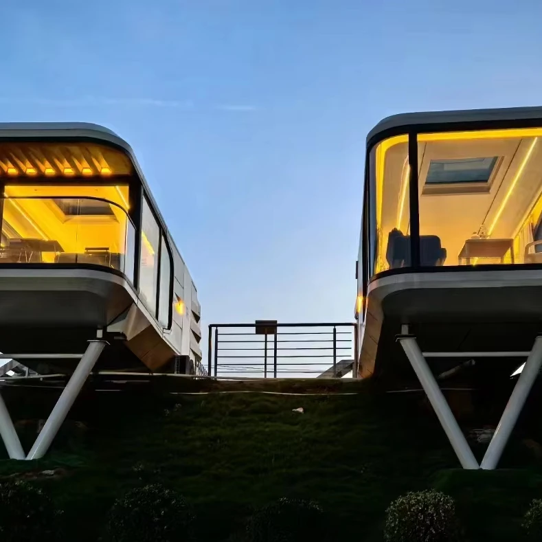 Космическая капсула мобильный дом Капсульная комната Sunshine Room знаменитое жилье
