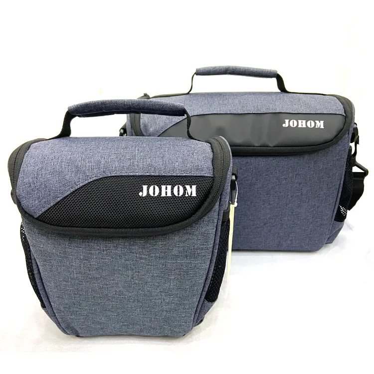 Original Black Polyester Leisurely sling crossbody travel outdoor video small camera shoulder bag