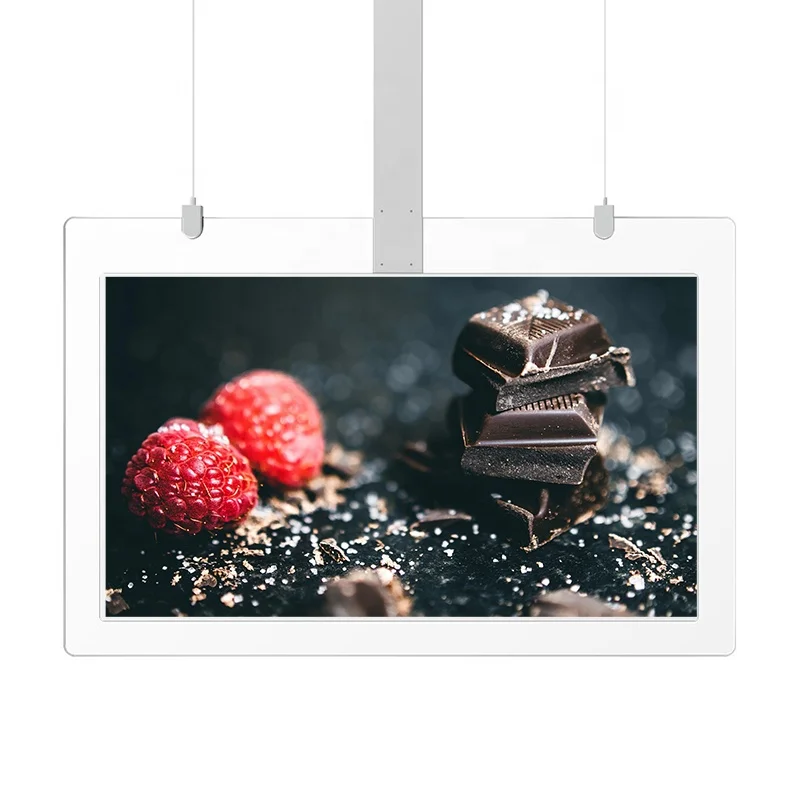  Ftyview 43 до 49 55 дюймов двухсторонний signage Android 7 1 quad core потолочный рекламное табло с ЖК-дисплеем