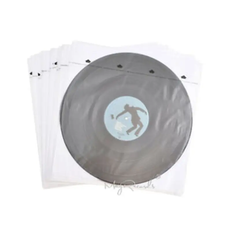 Custom logo printed MOFI type HDPE 12 inch turntable lp vinyl record storage inner sleeves