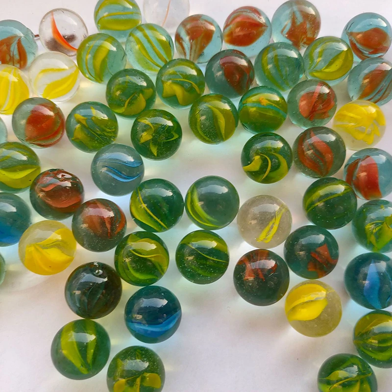 Glass Marbles Balls Charms Clear Pinball Machine Home Decor for Fish Tank Vase Aquarium Toys for Kids Children