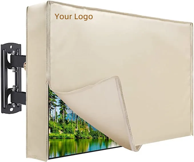 Oustside Weatherproof TV Enclose with Bracket and Remote Control Storage Pocket/