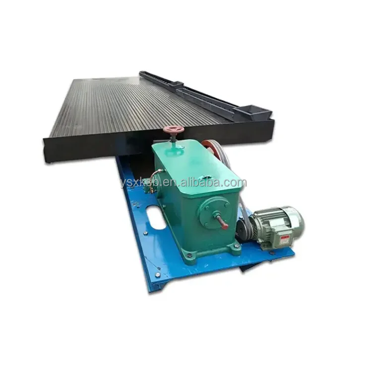 6-S Fiber Glass Gold Concentrating Tables Fine Beneficiation Process Slime Deck Shaking Table Shaker Concentrates