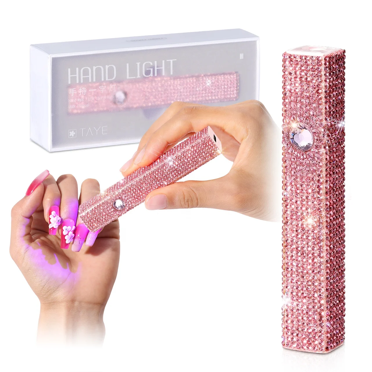 High Quality Professional Mini Handheld china wholesale rechargeable uv nail lamp For Nail Art