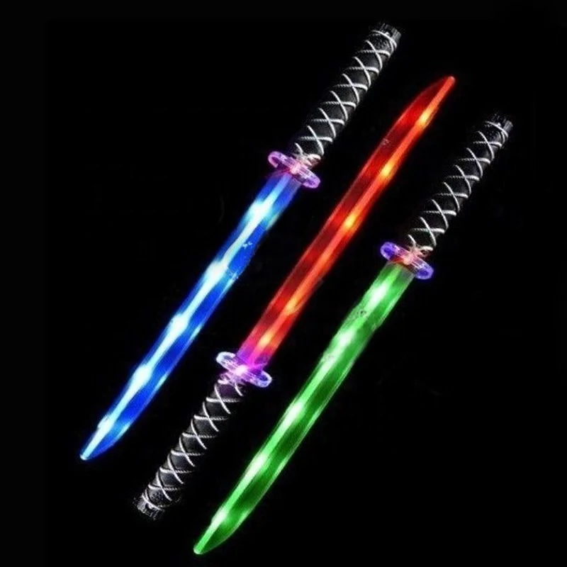 Best Quality Led Light Up Sword Led Expandable Ninjda Toy Light Up Flash Plastic Led Sword