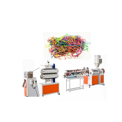 Double Shaft Silicone Rubber Band Gasket O Ring Cutting Machine for Rubber Tubes