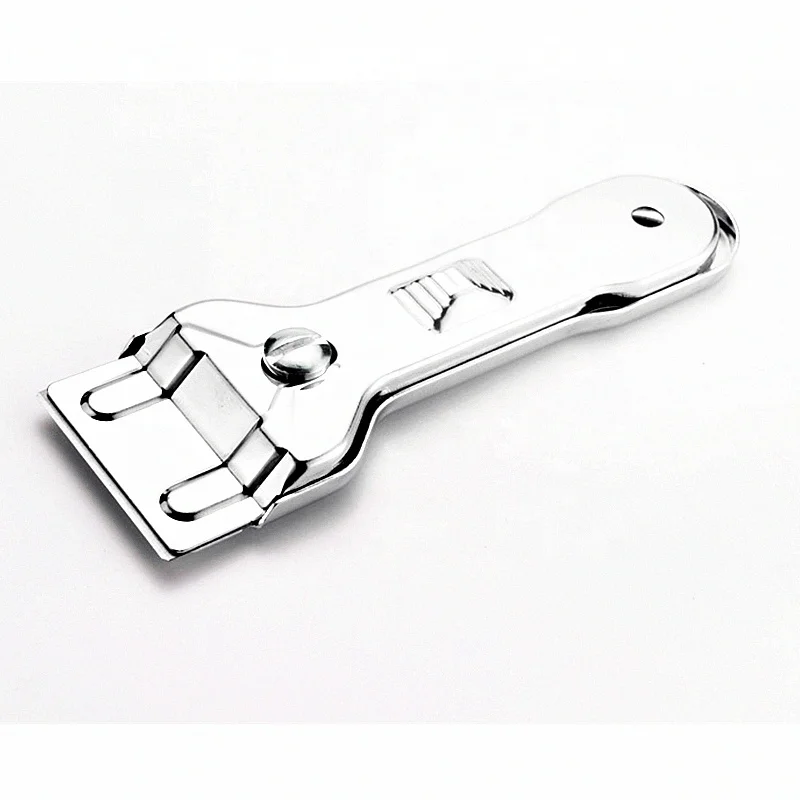fast delivery razor blade glass cleaner scraper ceramic floor remover cleaning scraper with razor blade glass cooktop scraper
