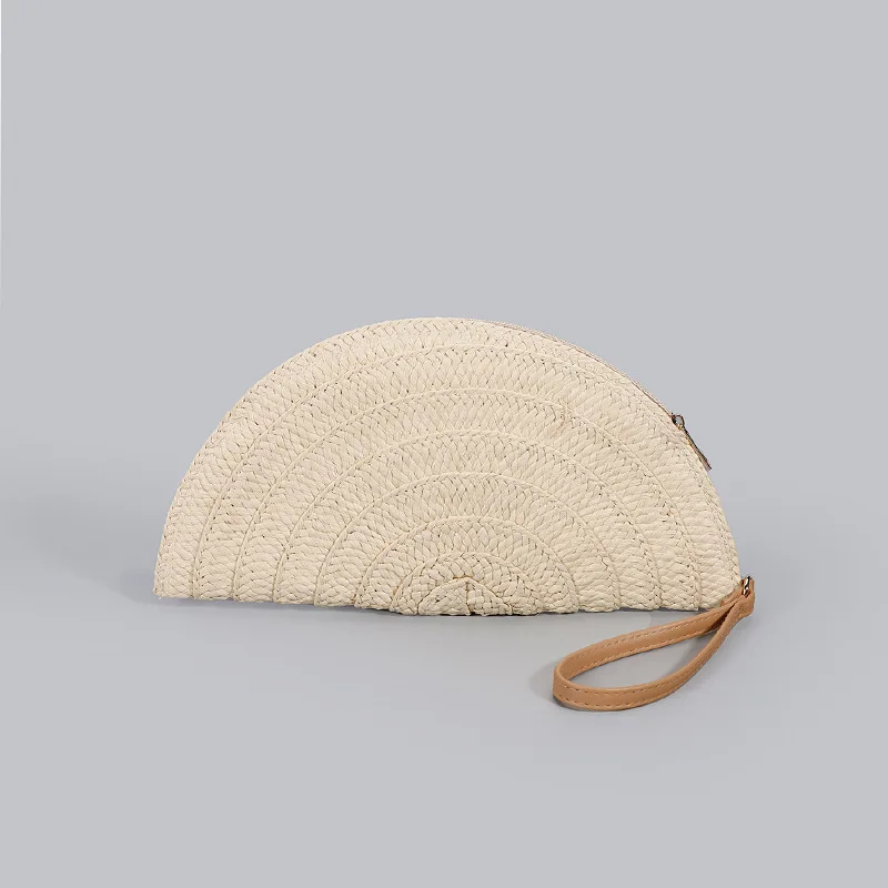 New fashion durable portable raffia hobo bag clutch bag handbag for ladies women