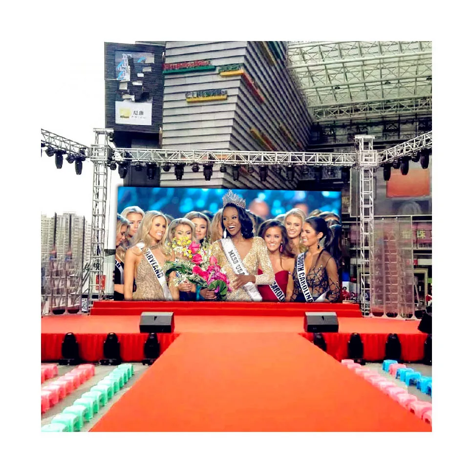 P3.91 P4.81 Outdoor RGB Full Color Gob led Module pantalla Outdoor 3.91 LED Video Wall display Screen