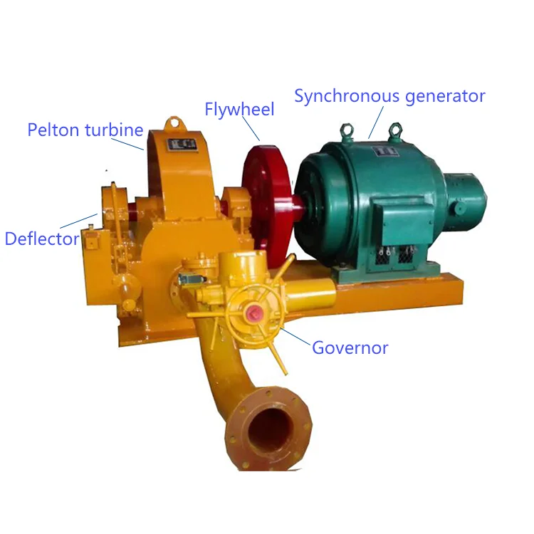Hydroelectric power plant low rpm alternator micro water turbine small hydro generator 30kw 50kw