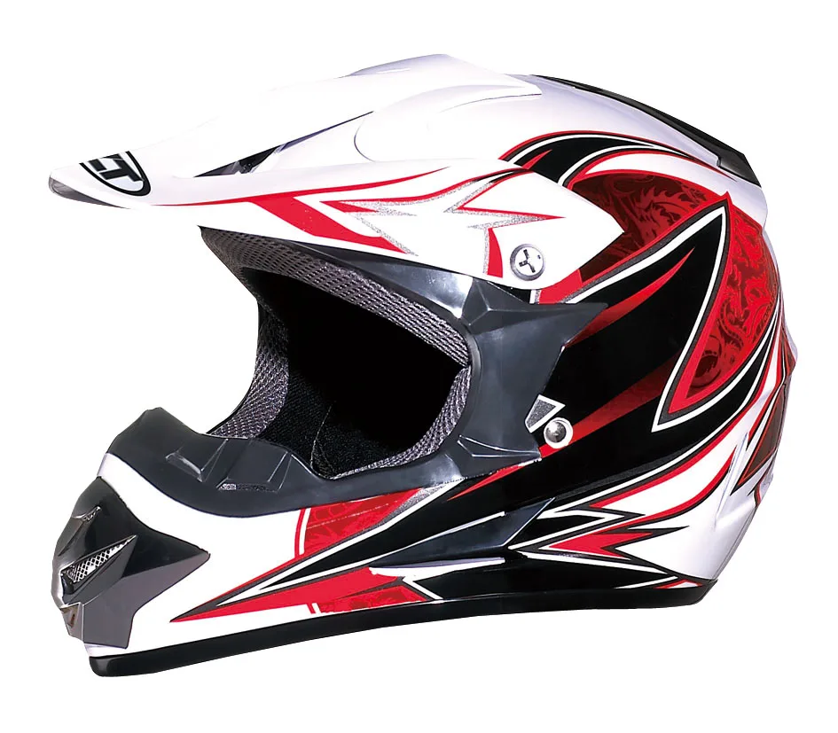 Crash Helmet, Racing helmet WLT-125 Black/Red 2#
