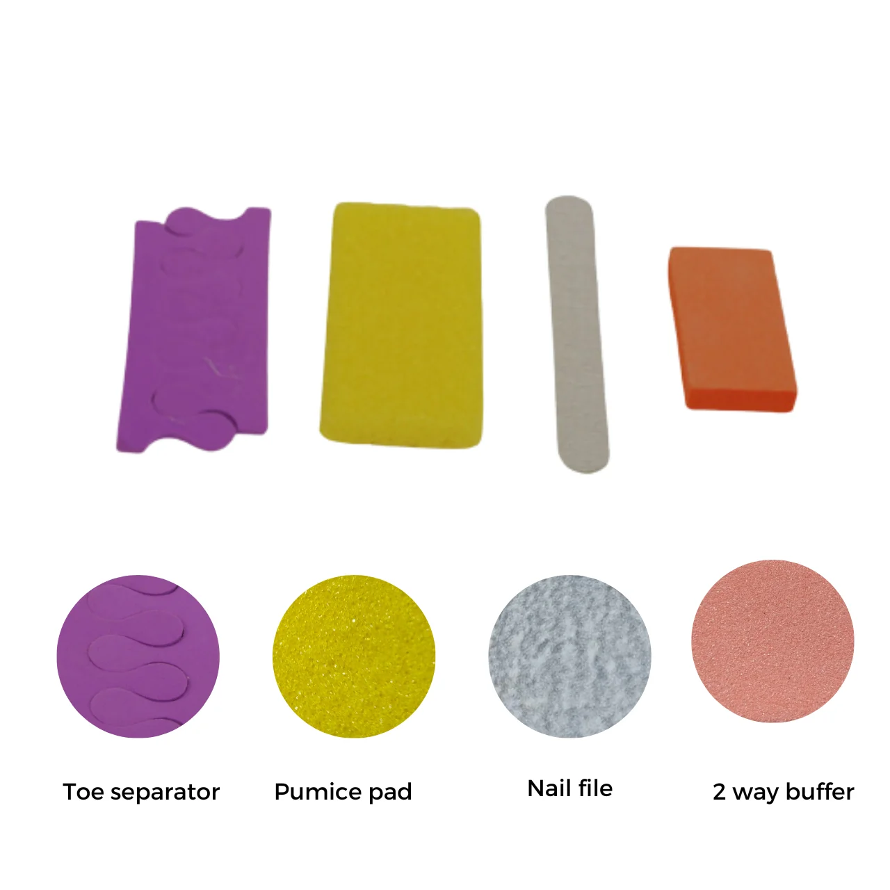 Private Label OEM Service 4 Pieces Pedicure Kit With Free Samples And Fast Shipping Professional Beauty Salon 100% Guarantee