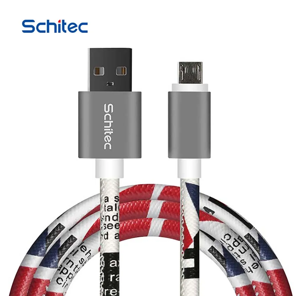 Factory Direct Hot Sale 1 M 2M OEM PU Leather Cell Phone Fast Charging Micro Type C USB Data Cable