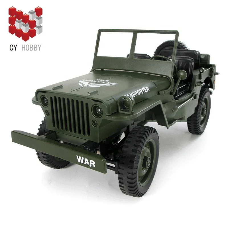 CY-D844  1:10 2.4G 4WD RC military jeeps truck