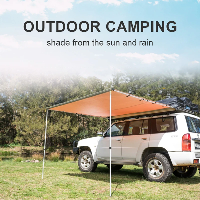 Outdoor Car Side Tent Car Side Tent SUV Curtain Side Tent Off-road Sun Awning Car Self-driving Camping Rain Proof