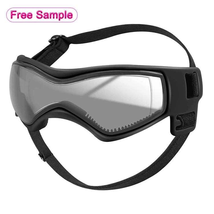 Dog Sunglasses Dog Goggles for Small Dogs Windproof Anti-UV Glasses Outdoor Eye Protection