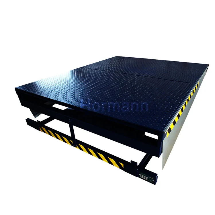 Storage cold storage special hydraulic unloading platform, mobile small ramp unloading machine