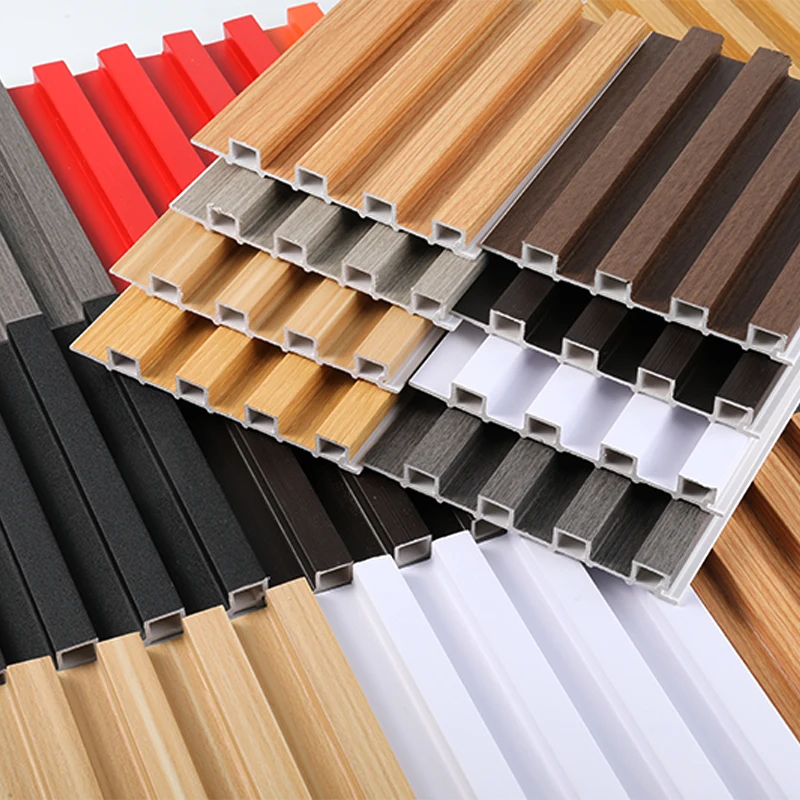 Factory hot sale wpc wall panel guangdong wholesale 3d effect wall panels art work  laminated wpc wall panels