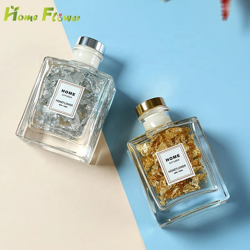 2021 г., домашний декор, Новое поступление, роскошный диффузор из золотой фольги, Сменный масляный стержень