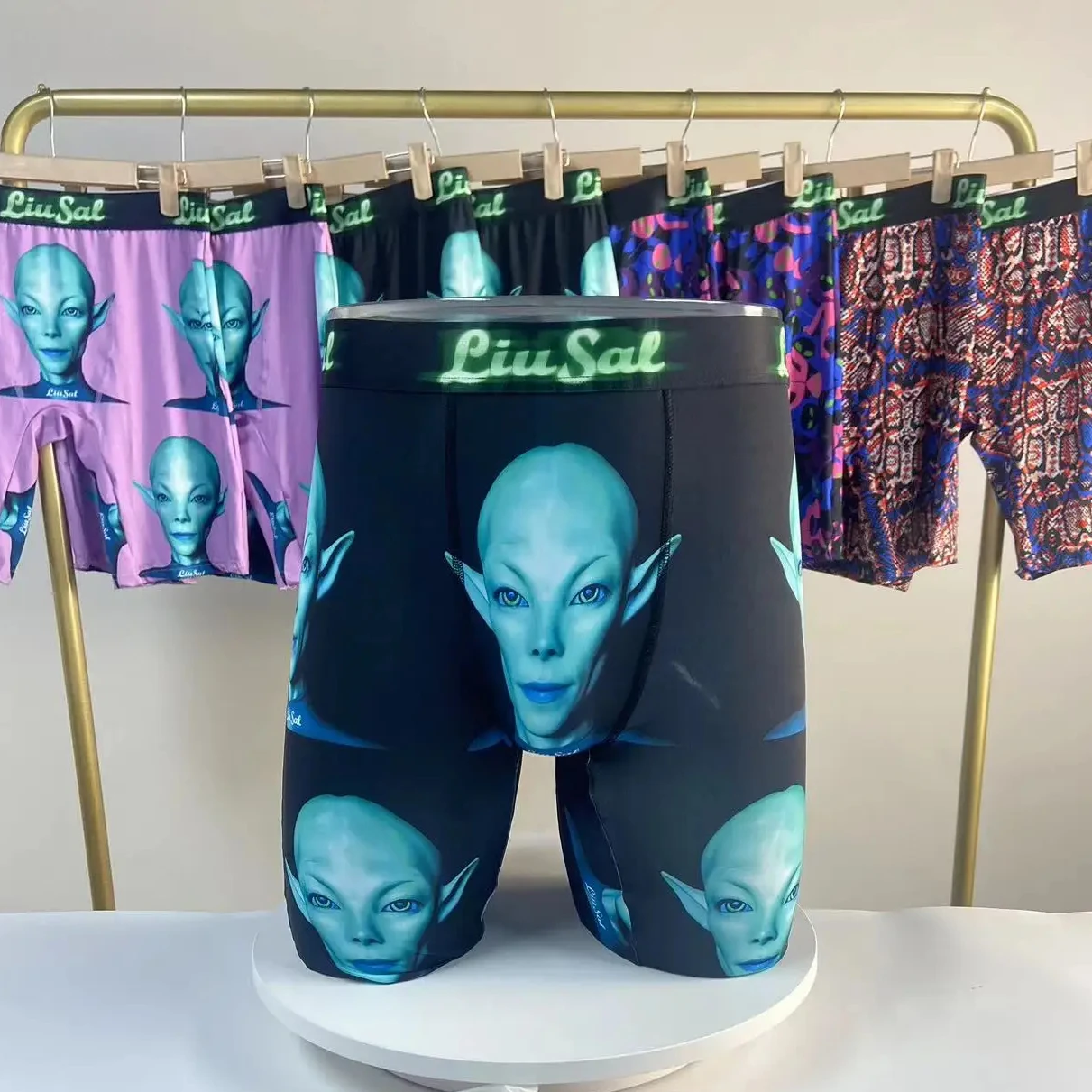 Oem New Type Brand Boxer Shorts Custom Underwear Men Fashion Wholesale Full Print Mens Underwear Boxers For Men